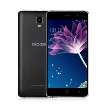 DOOGEE X10 5” Android 6.0 MTK6570 Mobile Phone Dual Core 3G WCDMA 512MB RAM 8GB ROM Smartphone 3360mAh 5MP Dual SIM Cellphone