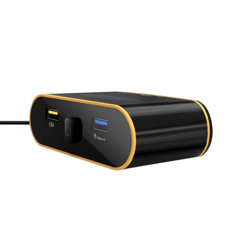 Nulaxy 2 USB порты и разъёмы 3 Way автомобиля Авто прикуриватели Разъем Splitter 120 Вт выход