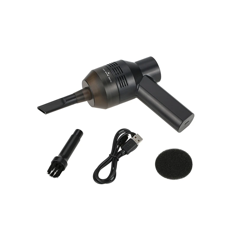 

Mini USB Desk Electric Vacuum Cleaner Portable Keyboard Dust Collection Kit for Cleaning Desktop, PC, Makeup Bag, Car