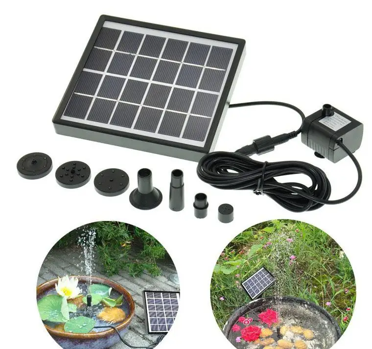 

Solar Energy Fountain Small Water Pump 1.5w Small Fountain pump Equipment Gy-d-0015 Miniature Landscape Fountain