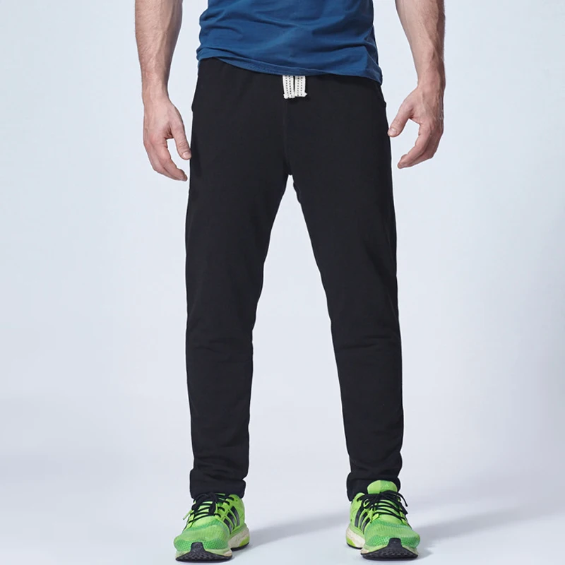 Мужские спортивные штаны эластичные активные базовые городские шаровары облегающие брюки