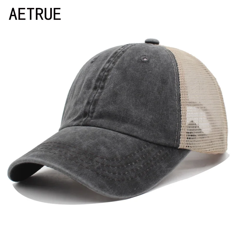AETRUE الصيف قبعة بيسبول النساء الذكور Gorras Snapback قبعة الهيب هوب شبكة قابل للتعديل العظام Casquette القبعات للرجال النساء أبي قبعات AETRUE الصيف قبعة بيسبول النساء الذكور Gorras Snapback قبعة الهيب هوب شبكة قابل للتعديل العظام Casquette القبعات للرجال النساء أبي قبعات