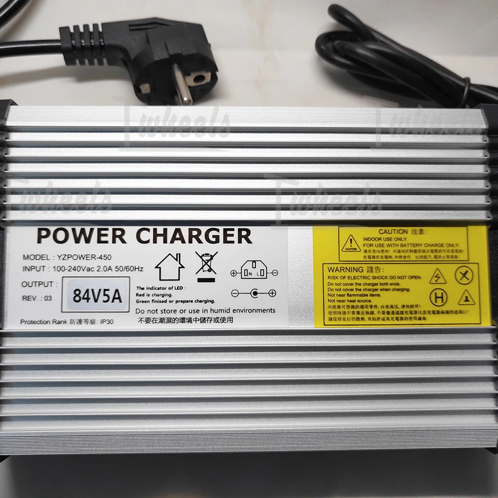 Best Electric unicycle 84V 5A charger GotWay Nikola Msuper X Monster fast charger fit to GotWay all 84V model EUC 2