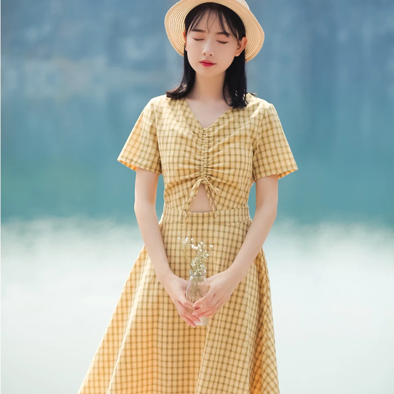 cute yellow summer dresses