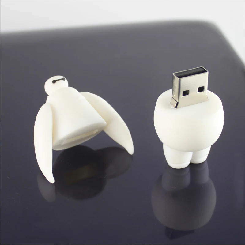 Милое мультяшное автоматическое устройство с usb-портом флеш-накопитель прекрасные флешки персонализированные 32 ГБ 16 ГБ 8 ГБ 4 ГБ 128 МБ запоминающее устройство Забавный подарок