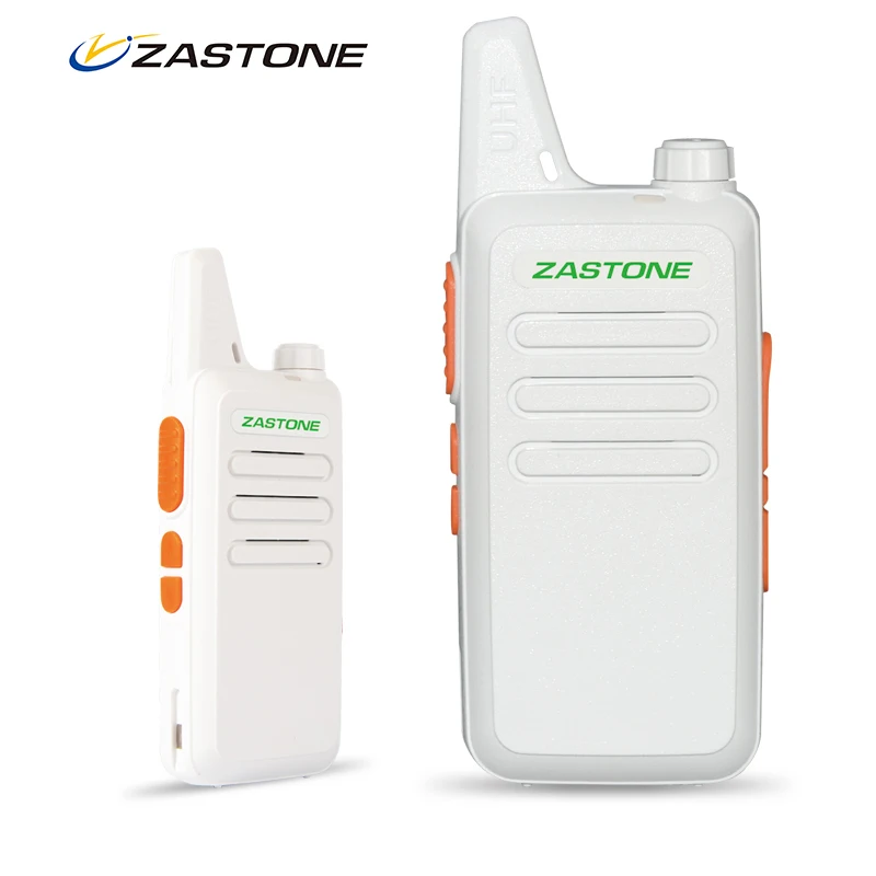 Zastone ZT-X6 Mini Walkie Talkie with Headset 400-470Mhz Frequency UHF Handheld Radios Intercom Two-Way Radio Security Equipment