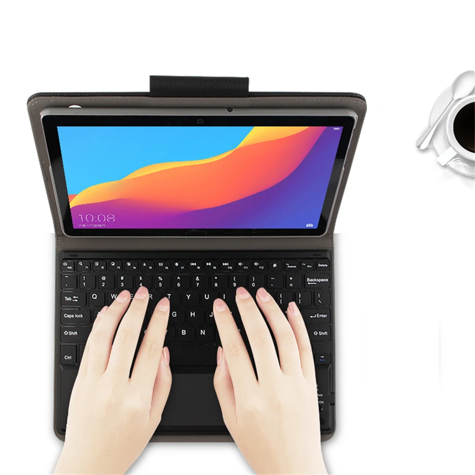 Беспроводная клавиатура Bluetooth для планшетов Huawei MediaPad T5 10 чехол планшета с
