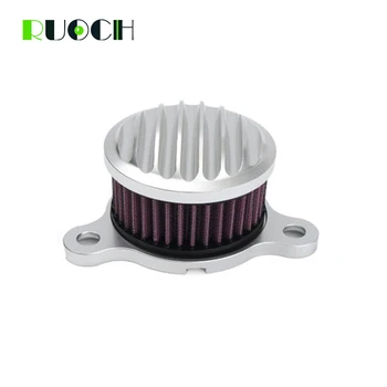 

Motorcycle Air Cleaner Intake Filter System for Harley Sportster Forty Eight Iron 883 Seventy Two XL883 XL1200 04-17