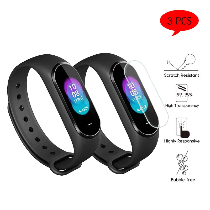 

Screen TPU Protector Film For Xiaomi Hey+ NFC Smartband Full Protective Soft Hydrogel Film