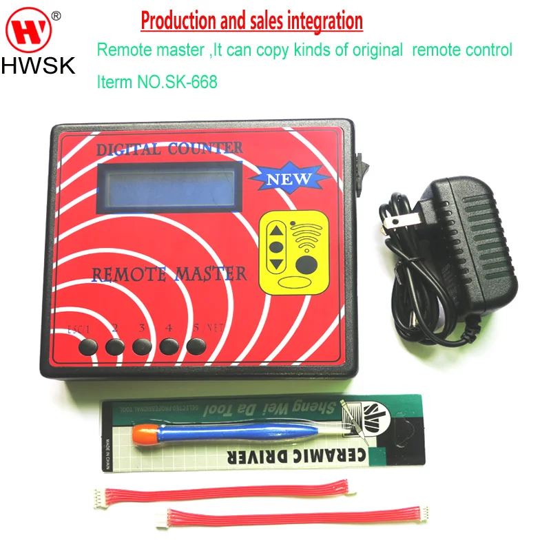

SK668 Digital counter Remote copy machine,RF remote duplicator,frequency counter, suitable for key &lock shop, locksmith tool