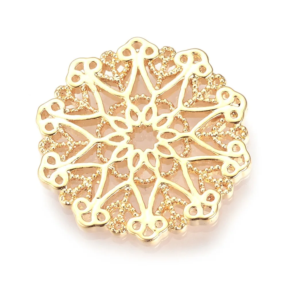 50pcs 21.5x2mm Brass Chandelier Component Connectors Links Jewelry