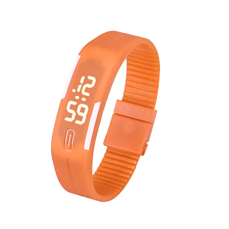 Xiniu мужские и женские цифровые светодиодные спортивные часы повседневные силиконовые часы водонепроницаемые наручные часы браслет Relogio Masculino часы#4