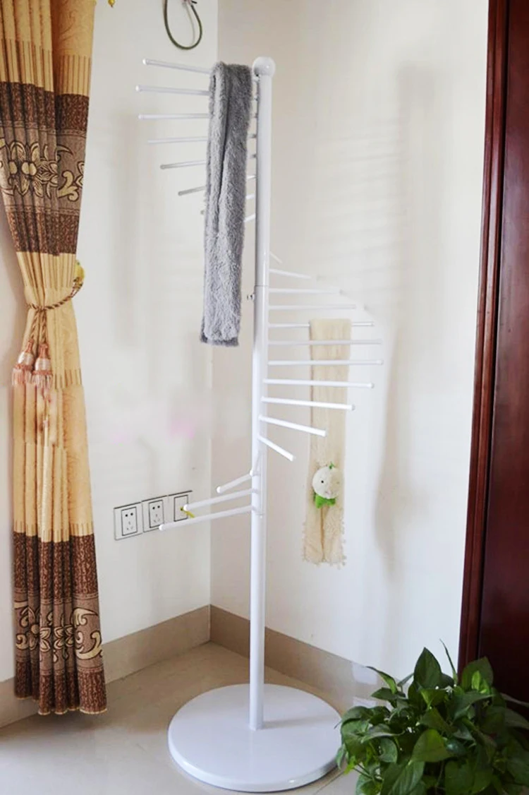 Scarf, wrought iron frame Rotate the scarf console Multilayer scarf scarves shop dedicated display scarf