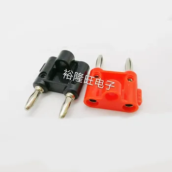 

Smonisia 20pcs/lot Speaker Banana Plug 4mm Double Row Instrument Terminal Connector Cross Head Banana Jack