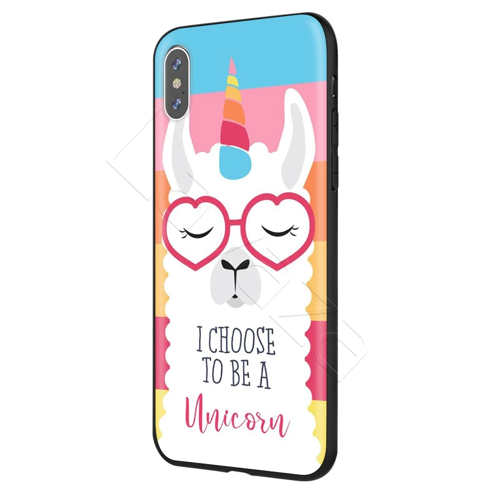 Чехол Lavaza No Prob Lama Llama Alpacas для iPhone 11 Pro XS Max XR X 8 7 6 6S Plus 5 5S se - Цвет: 1
