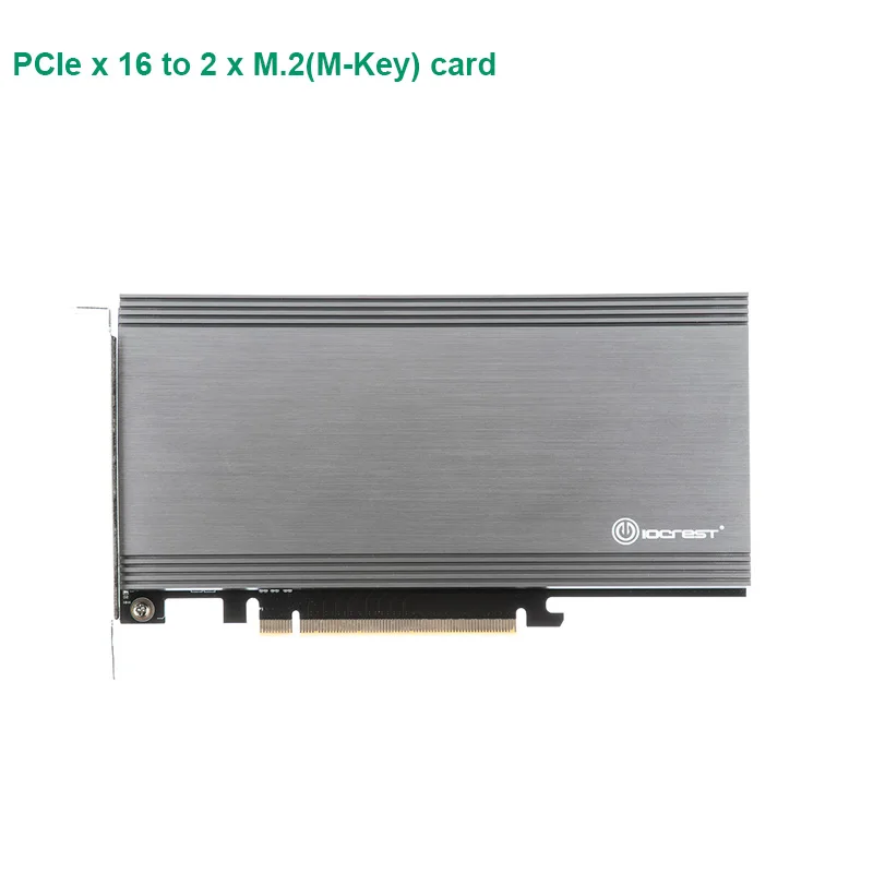 

dual M.2 NVMe ports to PCIe 3.0 x16 bifurcation riser controller support non-bifurcation motherboard asmedia2824 chipset