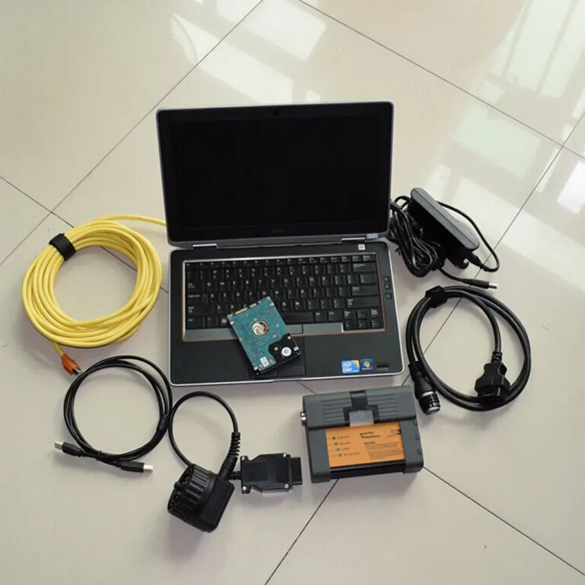  For bmw diagnostic icom a2 with computer i5 4g e6420 hard disk 500gb windows7 newest software ista 