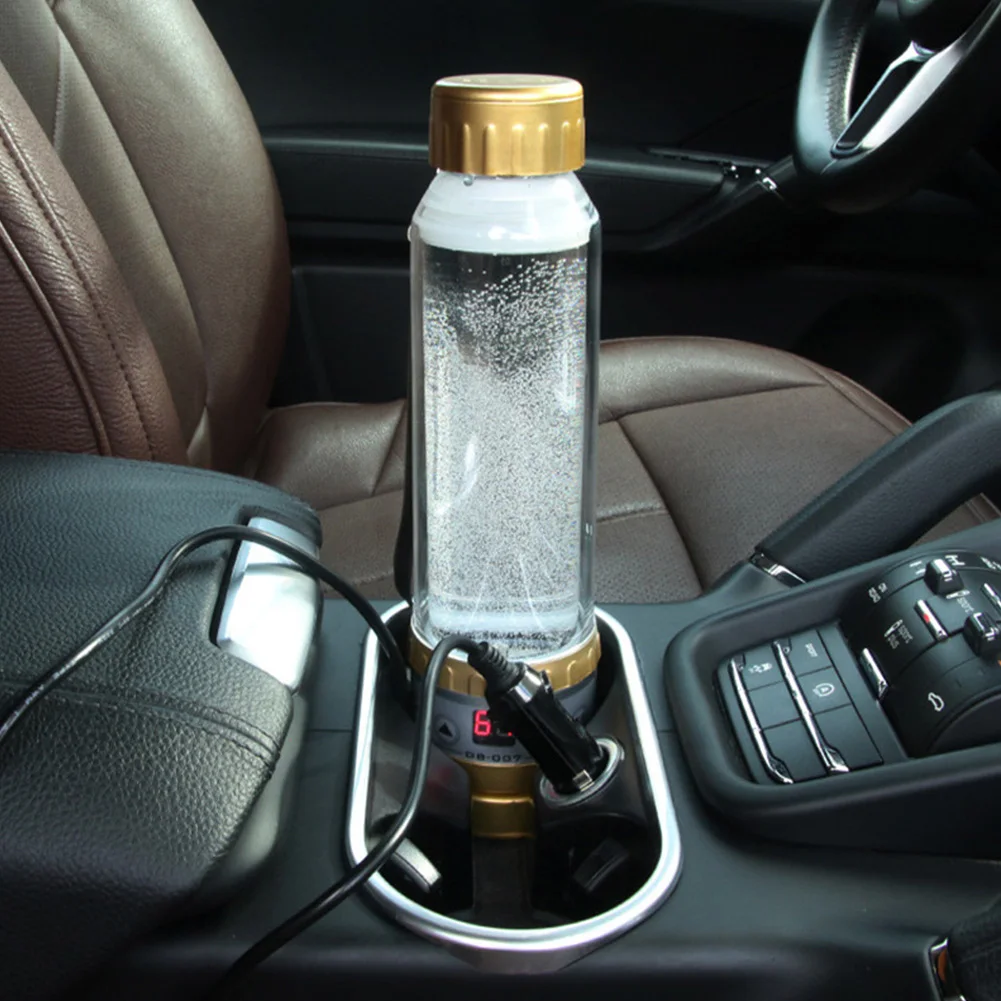 

280/420ML Universal Car Electric Kettle 12V 24V Car Heating Cup Auto Travel Heated Cup Water Tea Coffee Heater Heating Bottle