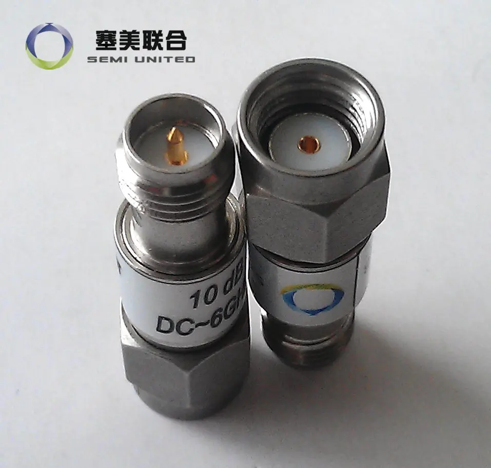 

Reverse polarity RP SMA fixed attenuator ATT:1-40dB; frequency: DC-3G-6G-13G; power: 2W