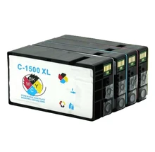 4 stücke 1500 Kompatibel Tintenpatrone PGI 1500 XL für canon Maxify MB2050 drucker MB2350 tinte pgi 1500xl pgi-1500