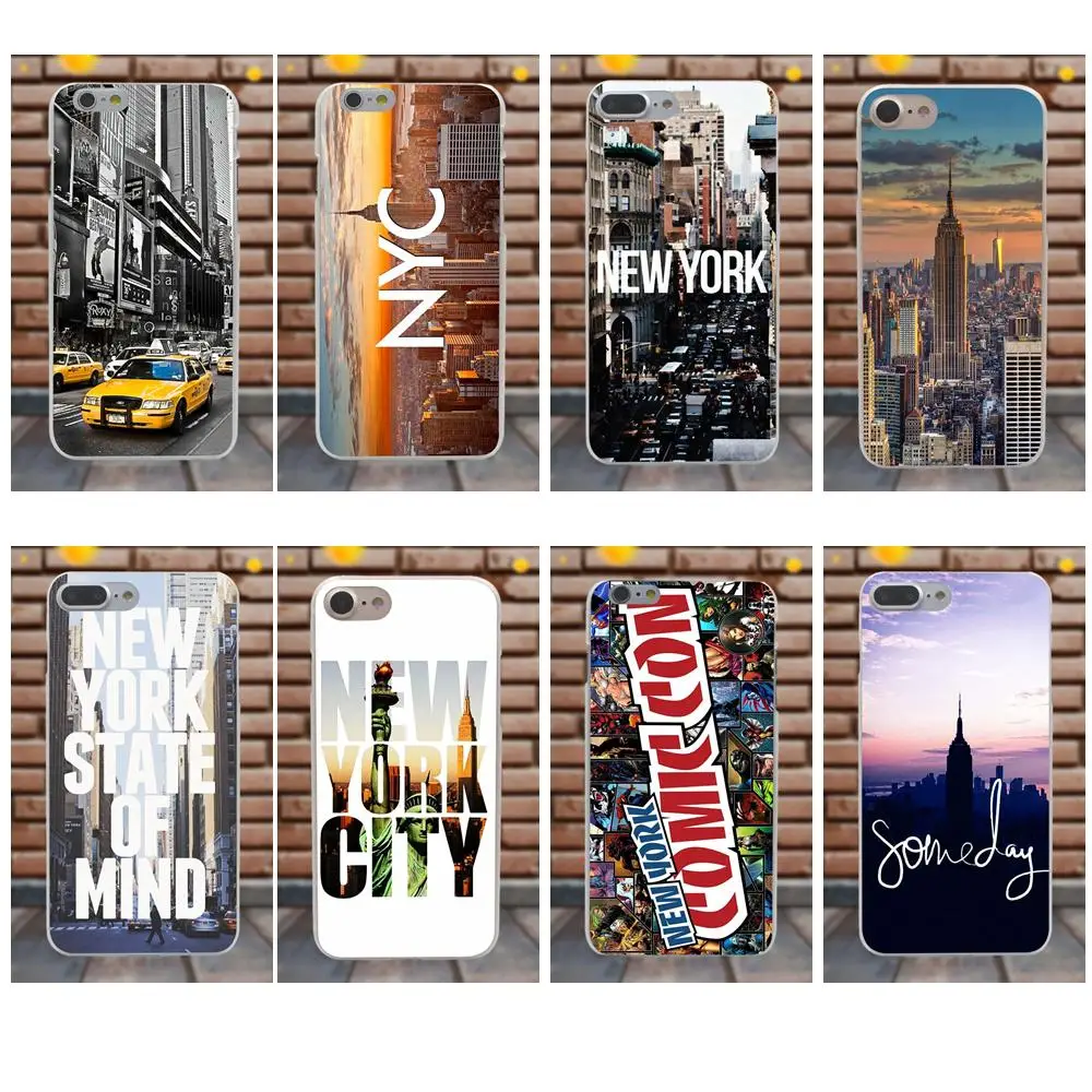 

Slim Silicone Case For Galaxy Alpha Core Prime Note 4 5 8 S3 S4 S5 S6 S7 S8 S9 mini edge Plus New York City Times Square Taxi