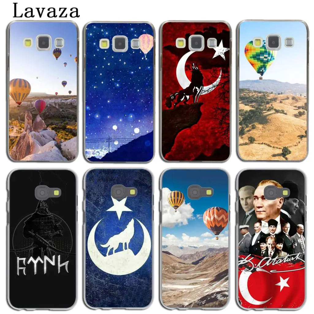 Чехол для телефона Lavaza с воздушным шаром турецким флагом волком и горячим