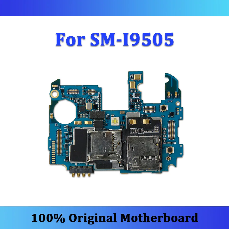 

S4 i9505 logic board for Samsung Galaxy S4 i9505 motherboard unlocked with chip mainboard good working Android OS S4 phone panel