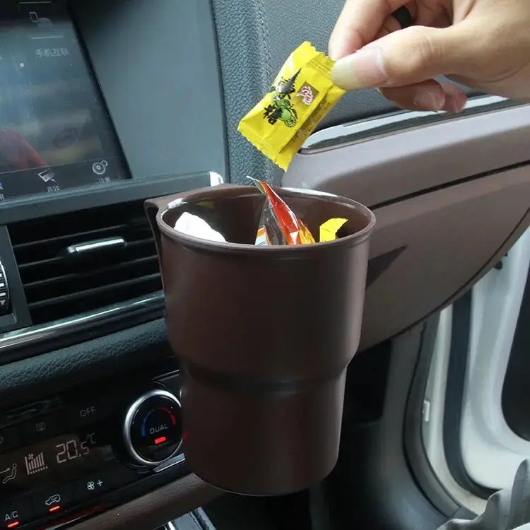 Универсальный автомобильный мусорное ведро Auto Организатор хранения Box держатель для Mitsubishi ASX RAR для Outlander, Pajero, для Toyota Corolla RAV4