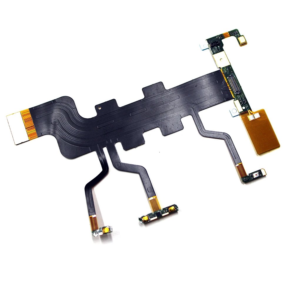 10pcs/lot Original New Switch on Off Power & Volume Button Flex Cable for Sony Xperia T2 Ultra XM50h D5303 D5322 D5306 