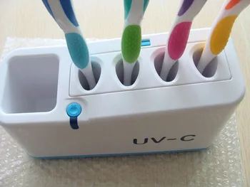 

Household UV-C light toothbrush sterilizer holder