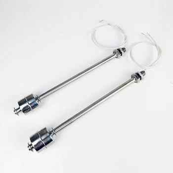 

Free Shipping 1pcs 2 Wire LS4G Liquid Water Level Control Sensor Stainless Steel Float Switch 0-220V DC 20cm length