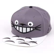 Мой сосед Тоторо Для мужчин Для женщин Летнее платье с героями мультфильмов Бейсбол Snapback Кепки s хип-хоп Кепки регулируемый