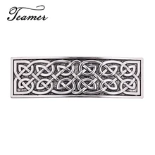 Teamer Новое поступление Винтажные заколки для волос ювелирные изделия для женщин Hairwear античное серебро золото Цвет кельтские узлы шпильки