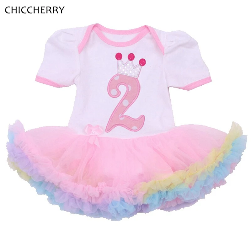 Robes De Fete D Anniversaire Pour Filles De 2 Ans Vetements D Ete Pour Enfants Menina Tutus En Dentelle Robe Princesse Pour Nourrissons Aliexpress