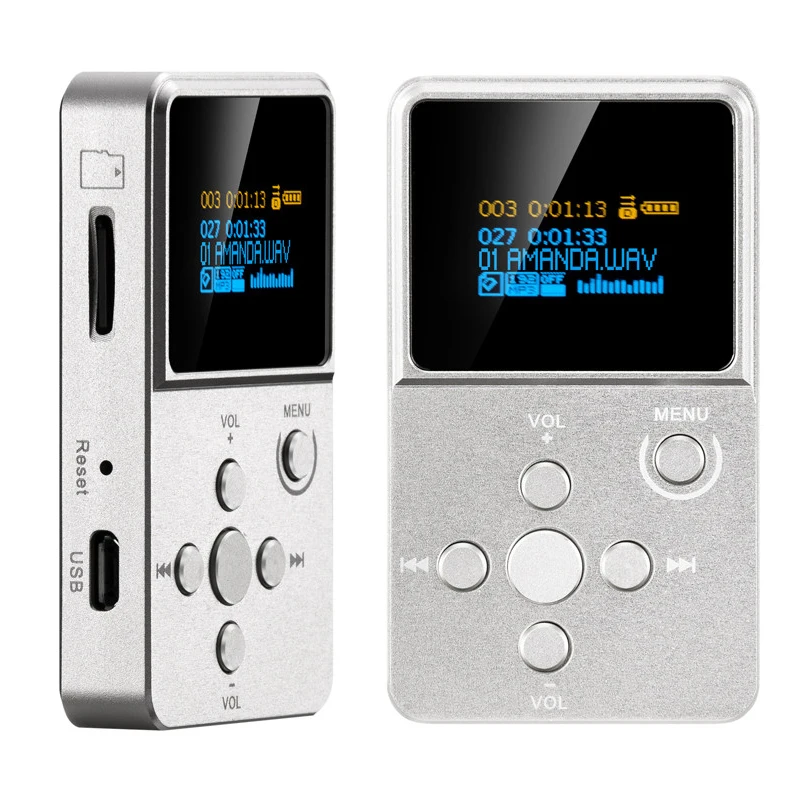 MP3 плеер XDUOO X2 Профессиональный HIFI MP3 музыкальный плеер с OLED экраном Поддержка MP3 WMA APE FLAC WAV формат TF карта