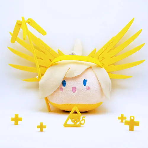

OW Over game watch Mercy Angela pendant stuffed & plush animals bag accessory soft toy for girls