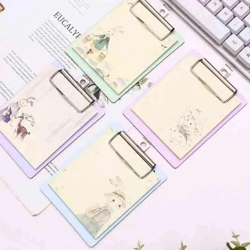 1 шт. Kawaii конфеты цвета Pad клип с блокнот кролик Notesbook Sticky Заметки DIY студент канцелярские