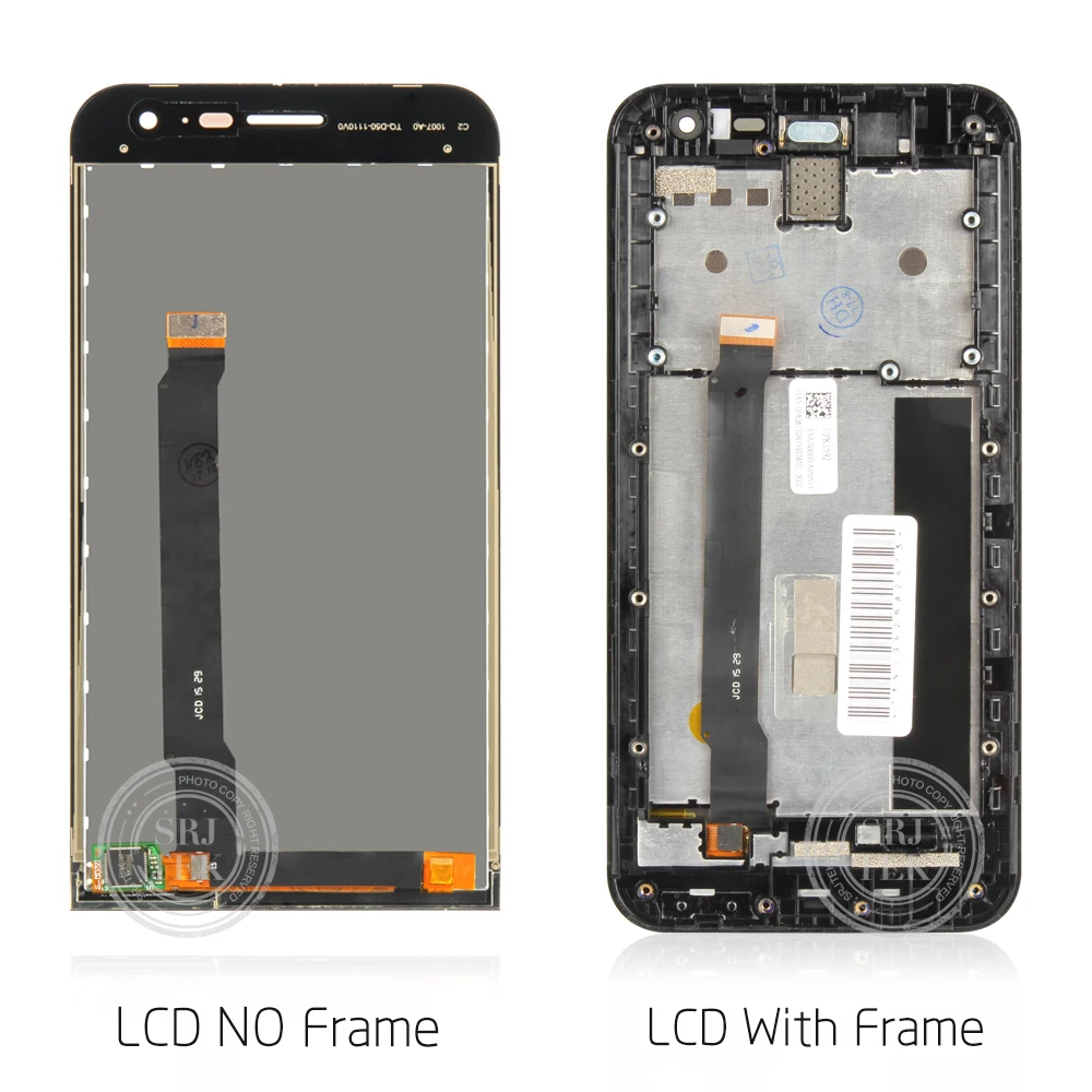 Панель ЖК дисплея для Asus Zenfone 2 ZE500CL Z00D сенсорный экран дигитайзер стеклянный