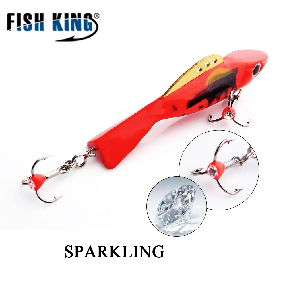 Рыболовная приманка FISH KING 4 шт./лот 6 5 см/17 г для зимней подледной рыбалки джиг