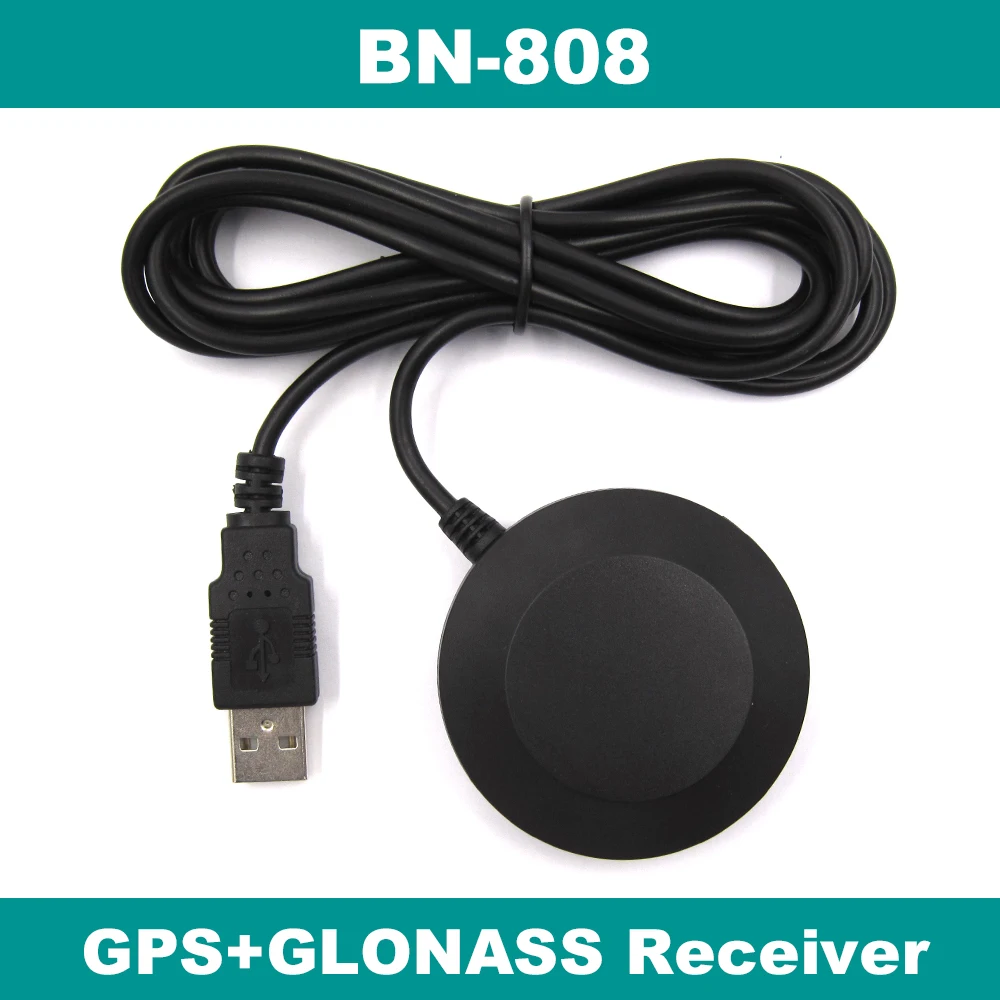 

USB GLONASS GPS receiver M8030 Dual GNSS receiver module antenna,FLASH,laptop PC,BN-808,better than BU-353S4