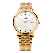 Роскошные брендовые часы, мужские деловые часы, модные кварцевые наручные часы для отдыха, мужские водонепроницаемые наручные часы 50 м, es CASIMA#5129