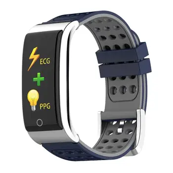 

E08 Smart Bracelet Fitness Tracker Heart Rate ECG/PPG Blood Pressure Waterproof Elderly Watch for Android and iOS