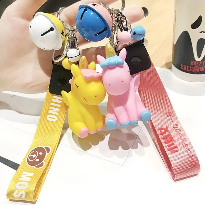 

10pcs/lot Baby Shower Party Favors Guest Giveaway Unicorn With Bell Personalized Present Birthday Gift For Wedding Souvenir