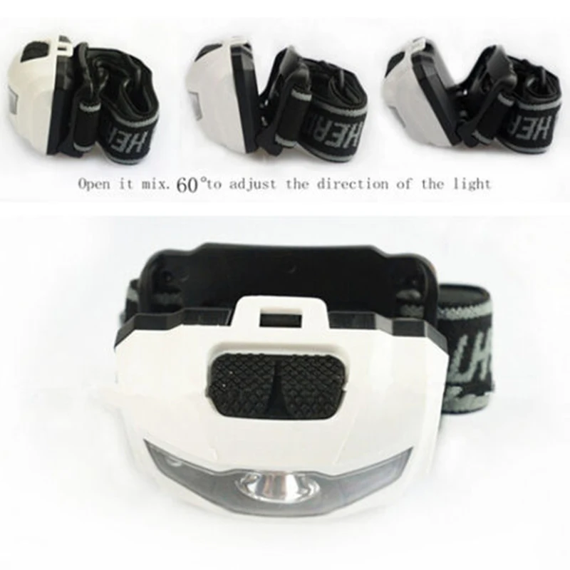 Newest 900Lumens 4Mode Waterproof R3+2 LED Headlight Head Lamp Torch Light Headlamp