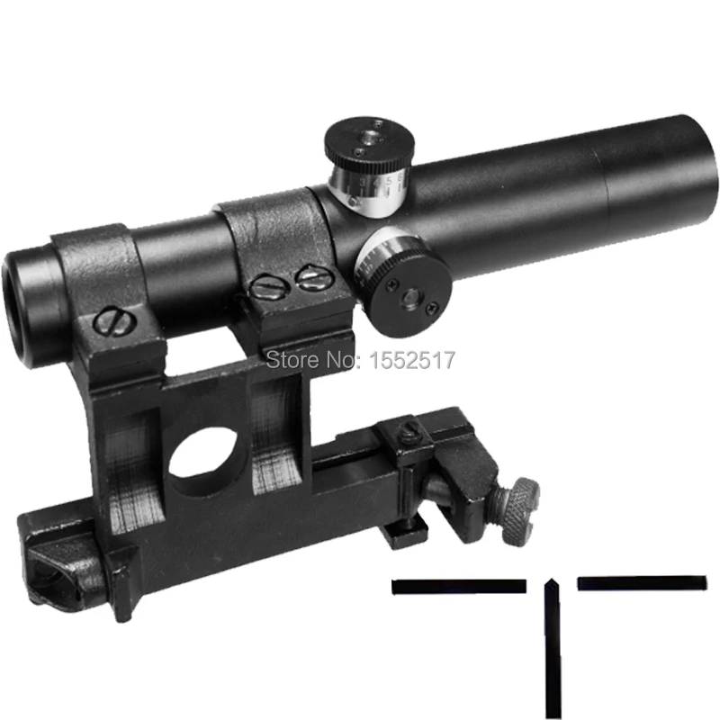 

Multlcoated Lenses 3.5X Shockproof Multi-coated SVT-40 Scope 3.5X Shockproof Multi-coated For Mosin Nagant Rifle Scope