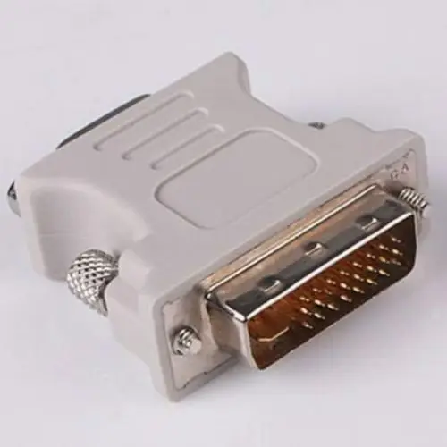 

DVI DVI-I Male 24+5 Pin to VGA Female Video Converter Adapter M/F LCD HDTV HQ
