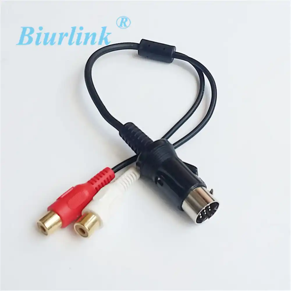 カーオーディオrcaへの13ピンケーブルauxオーディオアダプタ用ケンウッドcdチェンジャーcdプレーヤー Car Audio Rca Aux Audio Adapter13 Pin Aliexpress
