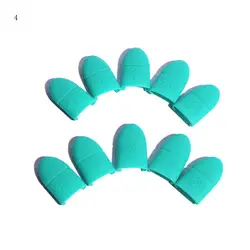 Женская мода Высокое качество 10 шт. силикагель лаки для ногтей личная гигиена дизайн Remover обёрточная бумага CapGift Прямая доставка