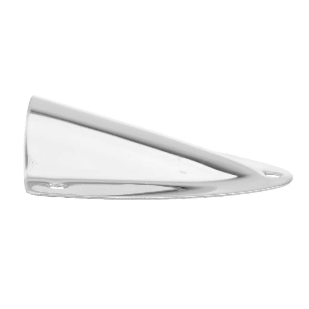 6.4 x 5.5 cm Stainless Steel Midget Vent Clam Shell Vent Boat Marine Surface Polishing