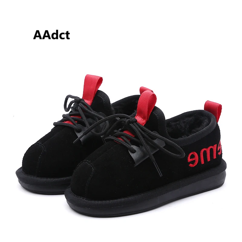 

AAdct winter children shoes cotton fur warm girls boots fashion High-quality kids snow boots for boys Brand new